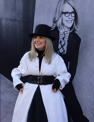 Honoree Diane Keaton arrives for American Film Institute s 45th annual Life Achievement Award tribute gala at the Dolby Theatre in the Hollywood section of Los Angeles on June 8, 2017.  LAP2017060861 JIMxRUYMEN