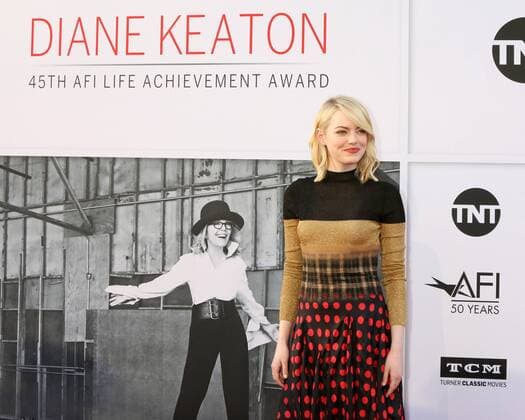 LOS ANGELES - JUN 8: Emma Stone at the American Film Institute s Lifetime Achievement Award to Diane Keaton at the Dolby Theater on June 8, 2017 in Los Angeles, CA  Copyright: xKathyxHutchinsx xIPAx xHutchinsxPhotox