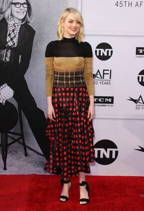 June 8, 2017 - Hollywood, CA, United States - 8 June 2017 - Los Angeles, California - Emma Stone. 2017 AFI Life Achievement Award Gala Honoring Diane Keaton held at the Dolby Theatre in Hollywood. Photo Credit: AdMedia Hollywood United States - ZUMAa123 20170608_zaa_a123_507 Copyright: xAdmediax