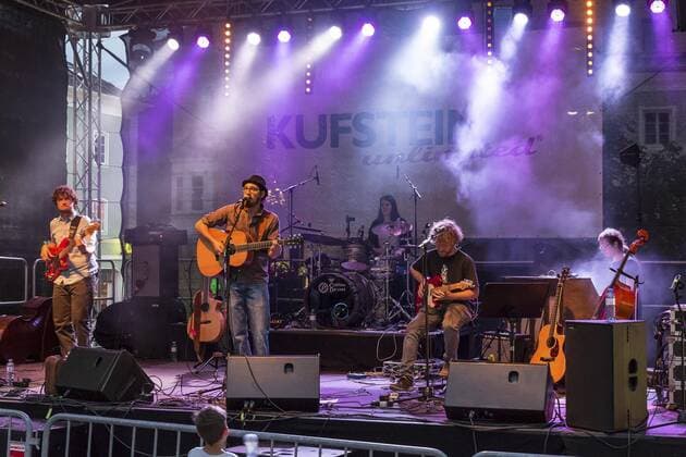 AUT, 2017-06-09; MUSIKFESTIVAL KUFSTEIN UNLIMITED 2017: HIER DER MUSIKER THOMAS DAVID;