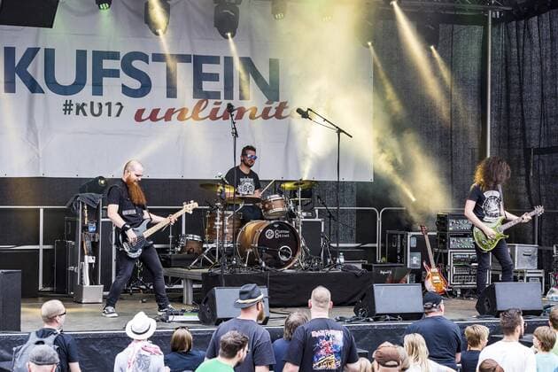 AUT, 2017-06-09; Kufstein unlimited_2017_Westösterreichs groesstes Rock und Pop Festival: HARDROCKBAND MIDRIFF;
