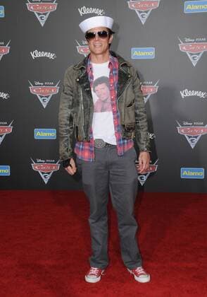June 10, 2017 - Anaheim, CA, United States - 10 June 2017 - Anaheim, California - Johnny Knoxville. Premiere of Disney Pixar s Cars 3 held at the Anaheim Convention Center in Anaheim. Photo Credit: AdMedia Anaheim United States - ZUMAa123 20170610_zaa_a123_212 Copyright: xBirdiexThompsonx