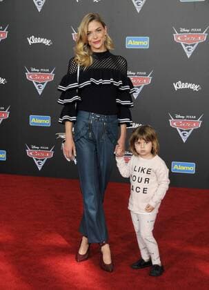 June 10, 2017 - Anaheim, CA, United States - 10 June 2017 - Anaheim, California - Jamie King, James Knight Newman. Premiere of Disney Pixar s Cars 3 held at the Anaheim Convention Center in Anaheim. Photo Credit: AdMedia Anaheim United States - ZUMAa123 20170610_zaa_a123_210 Copyright: xBirdiexThompsonx
