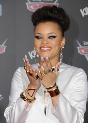June 10, 2017 - Anaheim, CA, United States - 10 June 2017 - Anaheim, California - Andra Day. Premiere of Disney Pixar s Cars 3 held at the Anaheim Convention Center in Anaheim. Photo Credit: AdMedia Anaheim United States - ZUMAa123 20170610_zaa_a123_136 Copyright: xBirdiexThompsonx