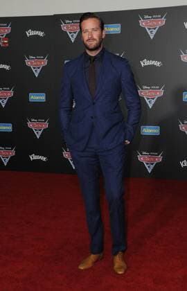 June 10, 2017 - Anaheim, CA, United States - 10 June 2017 - Anaheim, California - Armie Hammer. Premiere of Disney Pixar s Cars 3 held at the Anaheim Convention Center in Anaheim. Photo Credit: AdMedia Anaheim United States - ZUMAa123 20170610_zaa_a123_134 Copyright: xBirdiexThompsonx