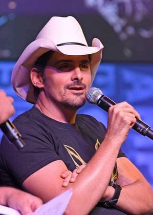 June 10, 2017 - Nashville, Tennessee, United States - 10 June 2017 - Nashville, Tennessee - Brad Paisley. Brad Paisley and Carrie Underwood appear on the CMA Close-Up Stage during the 2017 CMA Music Festival held at Music City Center. It was announced that Brad and Carried would be returning for the 10th year as host s of the CMA Music Awards to be held in November. Photo Credit: Laura Farr AdMedia Nashville United States - ZUMAa123 20170610_zaa_a123_021 Copyright: xLauraxFarr Admediax