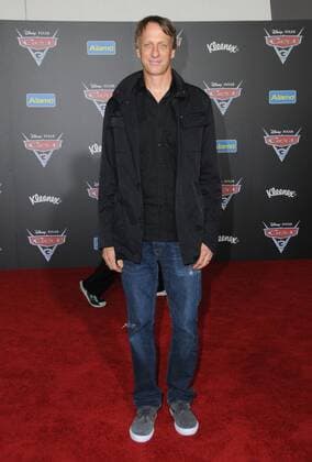 June 10, 2017 - Anaheim, CA, United States - 10 June 2017 - Anaheim, California - Tony Hawk. Premiere of Disney Pixar s Cars 3 held at the Anaheim Convention Center in Anaheim. Photo Credit: AdMedia Anaheim United States - ZUMAa123 20170610_zaa_a123_284 Copyright: xBirdiexThompsonx