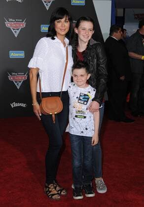 June 10, 2017 - Anaheim, CA, United States - 10 June 2017 - Anaheim, California - Catherine Bell. Premiere of Disney Pixar s Cars 3 held at the Anaheim Convention Center in Anaheim. Photo Credit: AdMedia Anaheim United States - ZUMAa123 20170610_zaa_a123_314 Copyright: xBirdiexThompsonx
