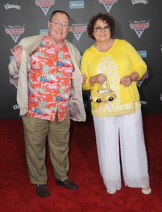 June 10, 2017 - Anaheim, CA, United States - 10 June 2017 - Anaheim, California - John Lasseter, Nancy Lasseter. Premiere of Disney Pixar s Cars 3 held at the Anaheim Convention Center in Anaheim. Photo Credit: AdMedia Anaheim United States - ZUMAa123 20170610_zaa_a123_316 Copyright: xBirdiexThompsonx