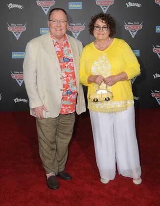 June 10, 2017 - Anaheim, CA, United States - 10 June 2017 - Anaheim, California - John Lasseter, Nancy Lasseter. Premiere of Disney Pixar s Cars 3 held at the Anaheim Convention Center in Anaheim. Photo Credit: AdMedia Anaheim United States - ZUMAa123 20170610_zaa_a123_320 Copyright: xBirdiexThompsonx