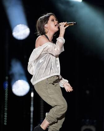 Jun. 10, 2017 - Nashville, Tennessee; USA - Singer MAREN MORRIS performs at Nissan Stadium as part of the 2017 CMA Music Festival that is taking place in downtown Nashville. The four day country music festival will attract thousands of fans from around the world to see a variety of artist on multiple stages. Copyright 2017 . Nashville USA - ZUMAm78_ 20170610_zaf_m78_002 Copyright: xJasonxMoorex