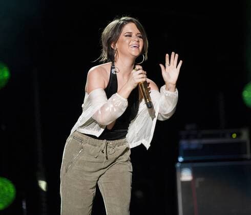 Jun. 10, 2017 - Nashville, Tennessee; USA - Singer MAREN MORRIS performs at Nissan Stadium as part of the 2017 CMA Music Festival that is taking place in downtown Nashville. The four day country music festival will attract thousands of fans from around the world to see a variety of artist on multiple stages. Copyright 2017 . Nashville USA - ZUMAm78_ 20170610_zaf_m78_004 Copyright: xJasonxMoorex
