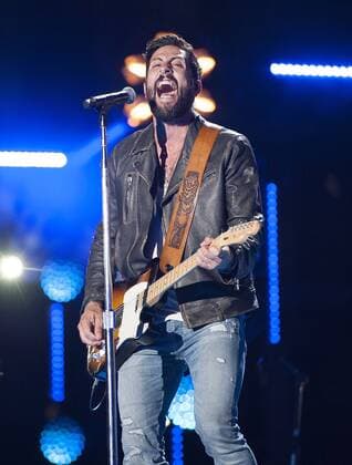 Jun. 10, 2017 - Nashville, Tennessee; USA - Musician MATTHEW RAMSEY of the band Old Dominion performs at Nissan Stadium as part of the 2017 CMA Music Festival that is taking place in downtown Nashville. The four day country music festival will attract thousands of fans from around the world to see a variety of artist on multiple stages. Copyright 2017 . Nashville USA - ZUMAm78_ 20170610_zaf_m78_007 Copyright: xJasonxMoorex