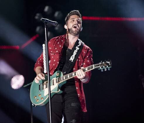 Jun. 10, 2017 - Nashville, Tennessee; USA - Musician THOMAS RHETT performs at Nissan Stadium as part of the 2017 CMA Music Festival that is taking place in downtown Nashville. The four day country music festival will attract thousands of fans from around the world to see a variety of artist on multiple stages. Copyright 2017 . Nashville USA - ZUMAm78_ 20170610_zaf_m78_009 Copyright: xJasonxMoorex