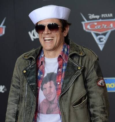 Actor Johnny Knoxville attends the premiere of the motion picture comedy Cars 3 at the Anaheim Convention Center in Anaheim, California on June 10, 2017. Storyline: Lightning McQueen sets out to prove to a new generation of racers that he s still the best race car in the world.  LAP2017061010 JIMxRUYMEN