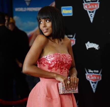 Cast member Kerry Washington, the voice of Natalie Certain in the animated motion picture comedy Cars 3 attends the premiere of the film at the Anaheim Convention Center in Anaheim, California on June 10, 2017. Storyline: Lightning McQueen sets out to prove to a new generation of racers that he s still the best race car in the world.  LAP2017061014 JIMxRUYMEN