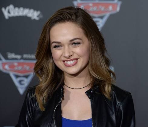 Actress Alyssa Jirrels attends the premiere of the motion picture comedy Cars 3 at the Anaheim Convention Center in Anaheim, California on June 10, 2017. Storyline: Lightning McQueen sets out to prove to a new generation of racers that he s still the best race car in the world.  LAP2017061025 JIMxRUYMEN