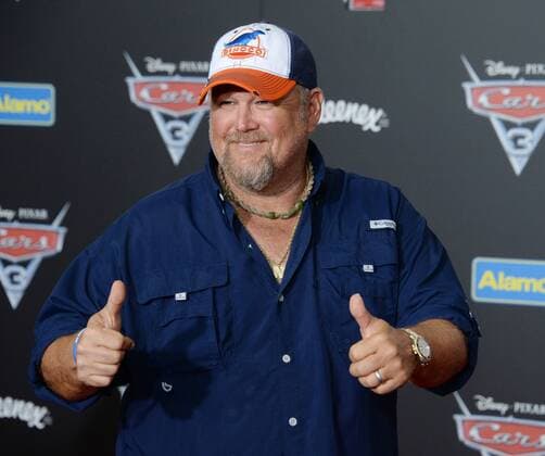 Cast member Daniel Lawrence Whitney, aka Larry the Cable Guy, the voice of Mater in the animated motion picture comedy Cars 3 attends the premiere of the film at the Anaheim Convention Center in Anaheim, California on June 10, 2017. Storyline: Lightning McQueen sets out to prove to a new generation of racers that he s still the best race car in the world.  LAP2017061027 JIMxRUYMEN