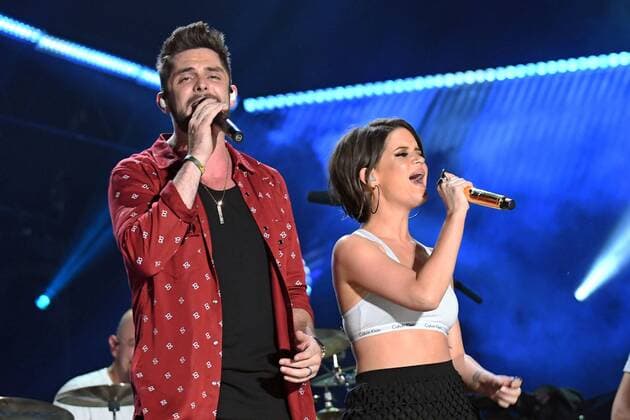June 10, 2017 - Nashville, Tennessee, United States - 10 June 2017 - Nashville, Tennessee - Thomas Rhett. 2017 CMA Music Festival Nightly Concert held at Nissan Stadium. Photo Credit: Dara-Michelle Farr AdMedia Nashville United States - ZUMAa123 20170610_zaa_a123_447 Copyright: xDara-MichellexFarr Admediax