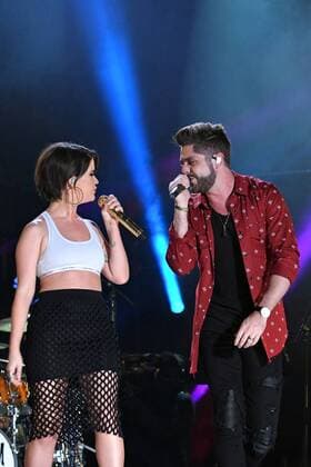 June 10, 2017 - Nashville, Tennessee, United States - 10 June 2017 - Nashville, Tennessee - Thomas Rhett. 2017 CMA Music Festival Nightly Concert held at Nissan Stadium. Photo Credit: Dara-Michelle Farr AdMedia Nashville United States - ZUMAa123 20170610_zaa_a123_452 Copyright: xDara-MichellexFarr Admediax