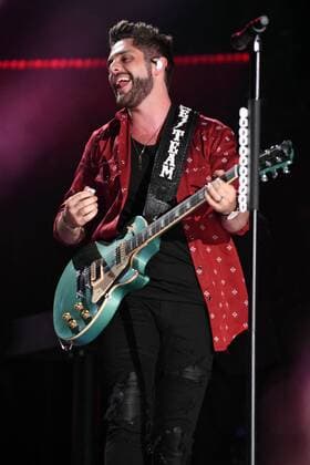 June 10, 2017 - Nashville, Tennessee, United States - 10 June 2017 - Nashville, Tennessee - Thomas Rhett. 2017 CMA Music Festival Nightly Concert held at Nissan Stadium. Photo Credit: Dara-Michelle Farr AdMedia Nashville United States - ZUMAa123 20170610_zaa_a123_453 Copyright: xDara-MichellexFarr Admediax