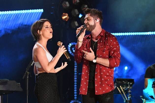June 10, 2017 - Nashville, Tennessee, United States - 10 June 2017 - Nashville, Tennessee - Thomas Rhett. 2017 CMA Music Festival Nightly Concert held at Nissan Stadium. Photo Credit: Dara-Michelle Farr AdMedia Nashville United States - ZUMAa123 20170610_zaa_a123_455 Copyright: xDara-MichellexFarr Admediax