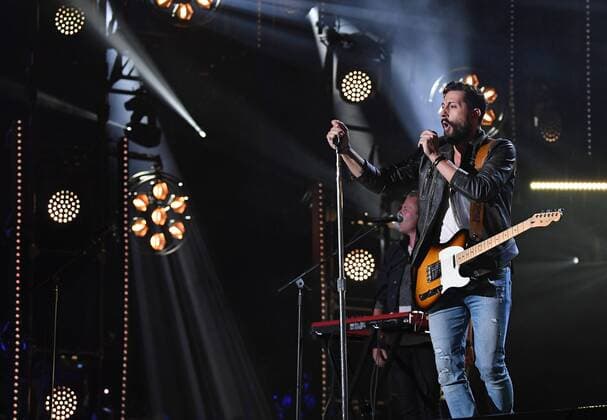 June 10, 2017 - Nashville, Tennessee, United States - 10 June 2017 - Nashville, Tennessee - Matthew Ramsey, Old Dominion. 2017 CMA Music Festival Nightly Concert held at Nissan Stadium. Photo Credit: Laura Farr AdMedia Nashville United States - ZUMAa123 20170610_zaa_a123_488 Copyright: xLauraxFarr Admediax