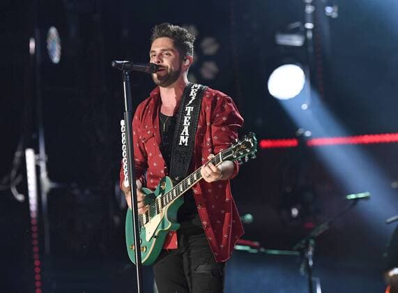 June 10, 2017 - Nashville, Tennessee, United States - 10 June 2017 - Nashville, Tennessee - Thomas Rhett. 2017 CMA Music Festival Nightly Concert held at Nissan Stadium. Photo Credit: Laura Farr AdMedia Nashville United States - ZUMAa123 20170610_zaa_a123_526 Copyright: xLauraxFarr Admediax