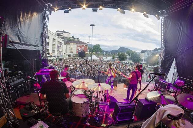 AUT, 2017-06-09; Kufstein unlimited_2017_Westoesterreichs groesstes Rock und Pop Festival-Tag 2 unter anderem mit der Band Flowrag, Lemo und der Songkontestgewinnerin LENA Meyer Landrut ;