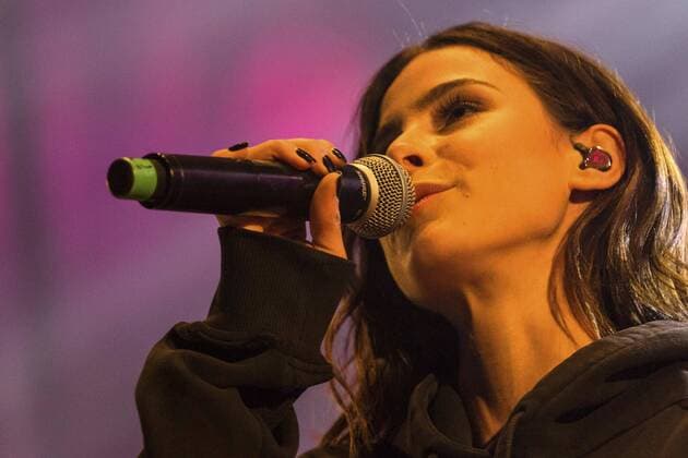 AUT, 2017-06-09; Kufstein unlimited_2017_Westoesterreichs groesstes Rock und Pop Festival-Tag 2 unter anderem mit der Band Flowrag, Lemo und der Songkontestgewinnerin LENA Meyer Landrut ; im Bild zu sehn die deutsche Saengerin LENA,