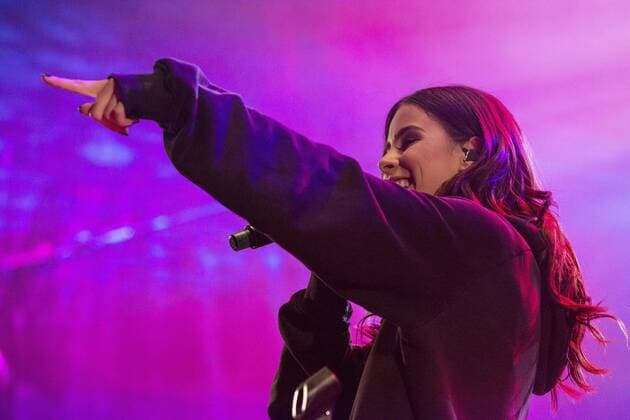 AUT, 2017-06-09; Kufstein unlimited_2017_Westoesterreichs groesstes Rock und Pop Festival-Tag 2 unter anderem mit der Band Flowrag, Lemo und der Songkontestgewinnerin LENA Meyer Landrut ; im Bild zu sehn die deutsche Saengerin LENA,