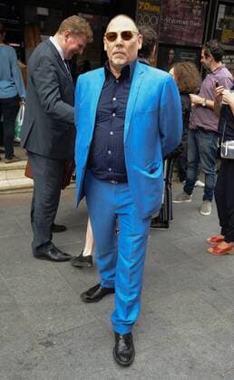 Andy Link Linky aka AK47 attends The Banksy Job Premiere about the day a Banksy statue was snatched from London in broad daylight, The Prince Charles Cinema, London. JUNE 12th 2017  TSTx171232