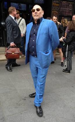 Andy Link Linky aka AK47 attends The Banksy Job Premiere about the day a Banksy statue was snatched from London in broad daylight, The Prince Charles Cinema, London. JUNE 12th 2017  TSTx171232
