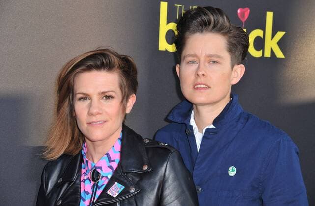 June 12, 2017 - Hollywood, California, U.S. - Cameron Esposito, Rhea Butcher attends The Los Angeles Premiere of The Big Sick held at the Arclight Cinerama Dome in Hollywood, California on June 12, 2017. 2017 Hollywood U.S. - ZUMAl86_ 20170612_zaf_l86_042 Copyright: xDavexLongendykex