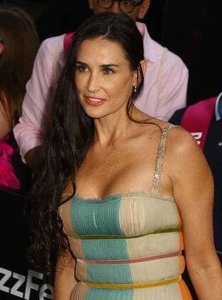 June 12, 2017 - New York, New York, U.S. - Actress DEMI MOORE attends the New York premiere of Rough Night held at AMC Loews Lincoln Square. New York U.S. - ZUMAk03_ 20170612_zaf_k03_143 Copyright: xNancyxKaszermanx