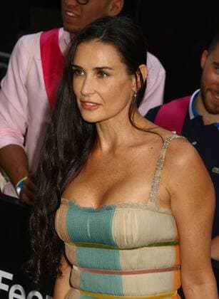 June 12, 2017 - New York, New York, U.S. - Actress DEMI MOORE attends the New York premiere of Rough Night held at AMC Loews Lincoln Square. New York U.S. - ZUMAk03_ 20170612_zaf_k03_141 Copyright: xNancyxKaszermanx