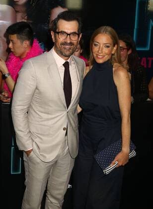 June 12, 2017 - New York, New York, U.S. - Actor TY BURRELL and his wife HOLLY BURRELL attend the New York premiere of Rough Night held at AMC Loews Lincoln Square. New York U.S. - ZUMAk03_ 20170612_zaf_k03_149 Copyright: xNancyxKaszermanx