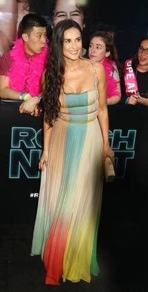 June 12, 2017 - New York, New York, U.S. - Actress DEMI MOORE attends the New York premiere of Rough Night held at AMC Loews Lincoln Square. New York U.S. - ZUMAk03_ 20170612_zaf_k03_171 Copyright: xNancyxKaszermanx