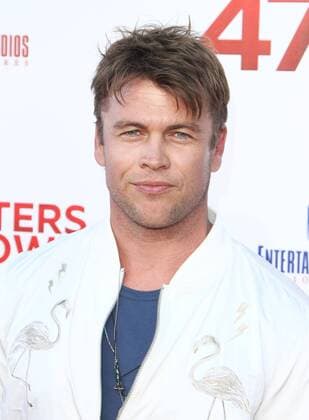 47 Meters Down Premiere held at The Regency Village Theatre in Westwood Luke Hemsworth France  525286