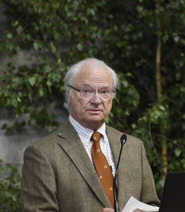 Swedish royals visit Stenhammardagen (Stenhammar day) Carl Gustav de Suede Flen France  525389