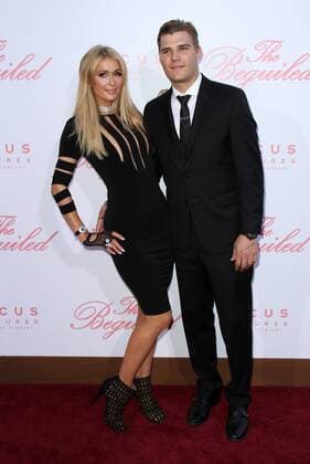 June 12, 2017 - Los Angeles, CA, United States - 12 June 2017 - Los Angeles, California - Paris Hilton with boyfriend Chris Zylka. The Beguiled Premiere held at the Directors Guild of America. Photo Credit: AdMedia Los Angeles United States - ZUMAa123 20170612_zaa_a123_320 Copyright: xAdmediax
