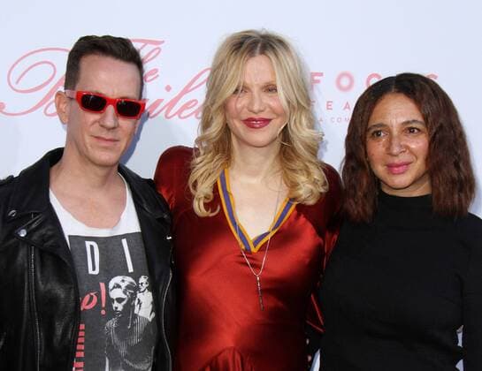 June 12, 2017 - Los Angeles, CA, United States - 12 June 2017 - Los Angeles, California - Jeremy Scott, Courtney Love and Maya Rudolph. The Beguiled Premiere held at the Directors Guild of America. Photo Credit: AdMedia Los Angeles United States - ZUMAa123 20170612_zaa_a123_324 Copyright: xAdmediax