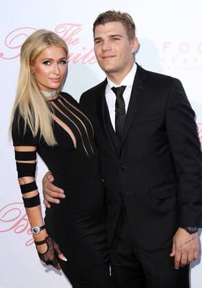 June 12, 2017 - Los Angeles, CA, United States - 12 June 2017 - Los Angeles, California - Paris Hilton with boyfriend Chris Zylka. The Beguiled Premiere held at the Directors Guild of America. Photo Credit: AdMedia Los Angeles United States - ZUMAa123 20170612_zaa_a123_328 Copyright: xAdmediax
