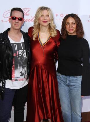 June 12, 2017 - Los Angeles, CA, United States - 12 June 2017 - Los Angeles, California - Jeremy Scott, Courtney Love and Maya Rudolph. The Beguiled Premiere held at the Directors Guild of America. Photo Credit: AdMedia Los Angeles United States - ZUMAa123 20170612_zaa_a123_349 Copyright: xAdmediax