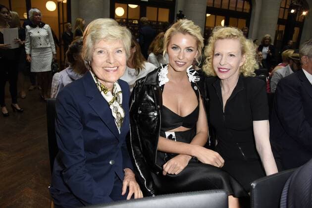Friede Springer, Lena Gercke, Sunnyi Melles Montblanc de la Culture Arts Patronage Award 2017 im Humboldt Carre in Berlin am 13.06.2017