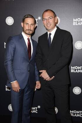 Clemens Schick, Oliver Gößler Montblanc de la Culture Arts Patronage Award 2017 im Humboldt Carre in Berlin am 13.06.2017