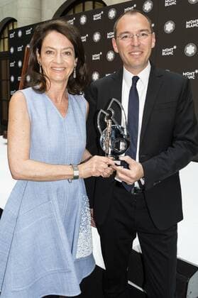 Corinne Flick und Oliver Goessler bei der Verleihung des Montblanc de la Culture Arts Patronage Award 2017 im Humboldt Carre. Berlin, 13.06.2017 Foto:xK.xWernerx xFuturexImage