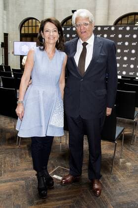 Corinne Flick und Gert Rudolf Muck Flick bei der Verleihung des Montblanc de la Culture Arts Patronage Award 2017 im Humboldt Carre. Berlin, 13.06.2017 Foto:xK.xWernerx xFuturexImage