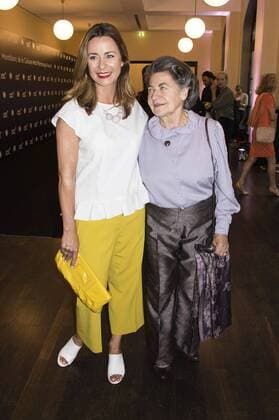 Bettina Cramer mit Mutter Ursula Müller bei der Verleihung des Montblanc de la Culture Arts Patronage Award 2017 im Humboldt Carre. Berlin, 13.06.2017 Foto:xK.xWernerx xFuturexImage