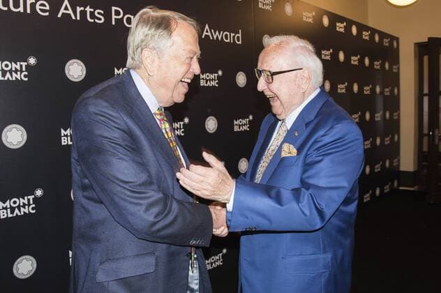 Arend Oetker und Heinz Pietzsch bei der Verleihung des Montblanc de la Culture Arts Patronage Award 2017 im Humboldt Carre. Berlin, 13.06.2017 Foto:xK.xWernerx xFuturexImage